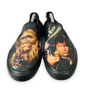 Sperry x Star Wars Cloud Slip-on Sneakers Han Solo & Chewbacca Men's 7 Women's 9